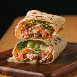 Smoked salmon wrap Delivery