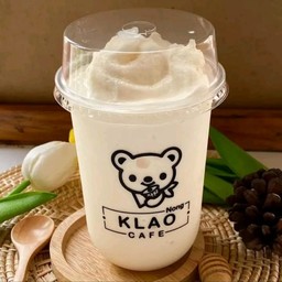 นมหมีมะพร้าวปั่น