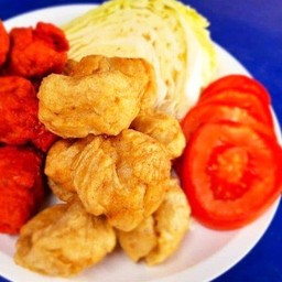 ปลาทอดกรอบ ขาว