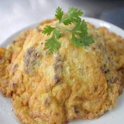 หน่อยลาบก้อย-ข้าวไข่เจียวทรงเครื่อง