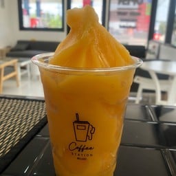 ส้มปั่น  (น้ำส้มทิปโก้100%นะคะ )