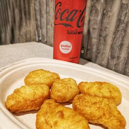 (อร่อยซ่าคู่กับโค้ก) นักเก็ต + โค้กไม่มีน้ำตาล