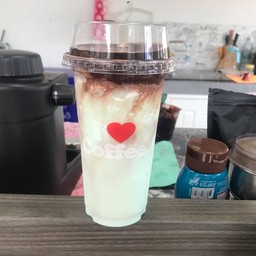 โกโก้มิ้นน์ปั่น&ราดช็อต