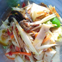 ตำหมูยอ