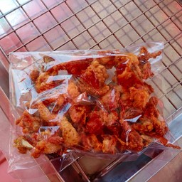 หนังไก่ทอด