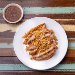 คอหมูทอด