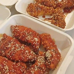 ไก่ไร้กระดูกเคลือบซอลเกาหลี 5ชิ้น