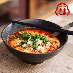 ก๋วยเตี๋ยวต้มยำน้ำข้นหมูสับ