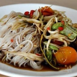 ตำซั่วปูปลาร้า