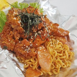 มาม่าไก่เผ็ดปุ๊กปิ้ก