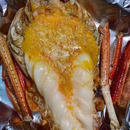 กุ้งแม่น้ำเผาขนาด 5 ขีด
