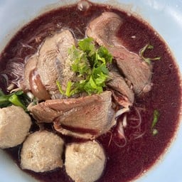 ก๋วยเตี๋ยว ฮั้งเพ้ง หมูเนื้อ เจ้าเก่า ก๋วยเตี๋ยวฮั้งเพ้ง สายนอกบ้านบึง