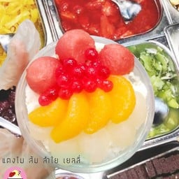 ส้ม เยลลี่ แตงโม ลำใย