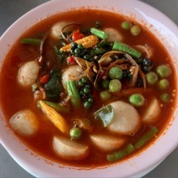 แกงป่าลูกชิ้นปลา