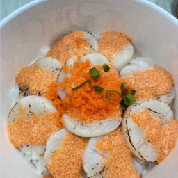 ข้าวหอยเชลล์เบิร์นสไปชี่