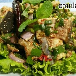 ลาบปลาบึก