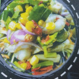 ยำยอ กุ้งสด