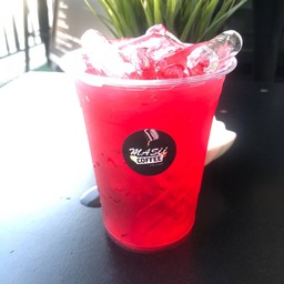 น้ำมะนาวสีชมพู Pink Lemonade 16oz.