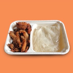 ข้าวเหนียว+ไก่ทอด