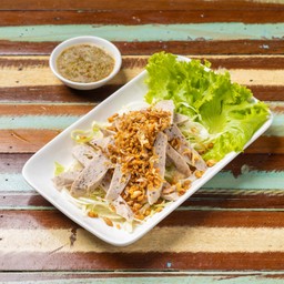 หมูยอหอใบตองลวกจิ้ม
