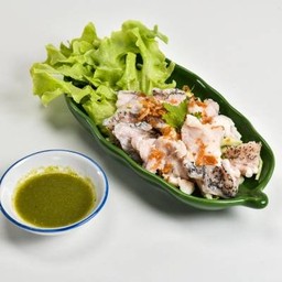 ปลาเก๋าลวกจิ้ม
