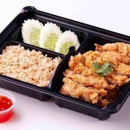 ข้าวมันไก่ทอดเซต