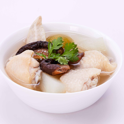 ซุปปีกไก่มะนาวดอง