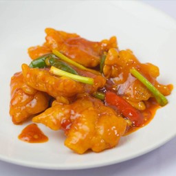 เนื้อปลาทอดสามรส