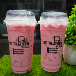 นมชมพูเย็น