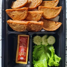 ข้าวหมูยอทอด