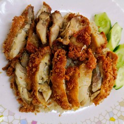 ข้าวมันไก่ทอด