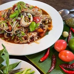 ตำข้าวปุ้นซุปเปอร์+ทะเล