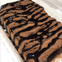 ขนมปังปิ้งเนย-โอวัลตินราดช็อคโกแลต