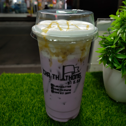 เผือกนมสด คาราเมลเย็น