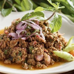 ลาบเนื้อ