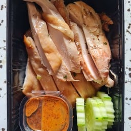 อกไก่ย่างจิ้มแจ่ว