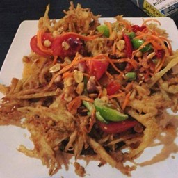 ส้มตำทอด