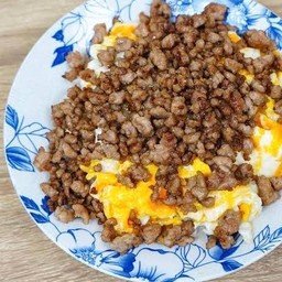 หมูสับรวนไข่