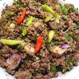 ลาบเนื้อ