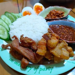 ข้าวหมูทอด2เกลอ