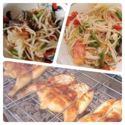 ไก่ย่างวิเชียรบางแสม คลองข่อย