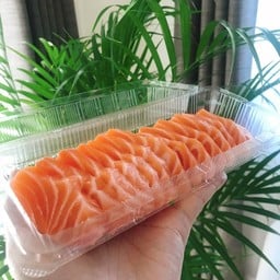 แซลมอนซาชิมิ250กรัมsalmon sashimi250g