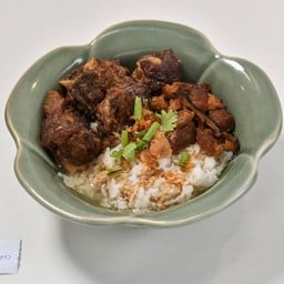 ข้าวต้มบะเต็งและซี่โครง