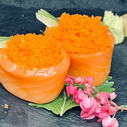 Salmon Ebiko Sushi 2คำ
