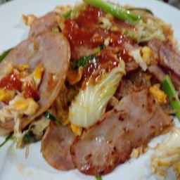 สุกี้เบคอนแห้ง