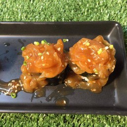 กุนกัน แมงกระฟุนซอสกิมจิ