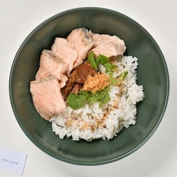 ข้าวแห้งปลาแซลม่อน