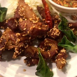 เนื้อทอดแดดเดียว