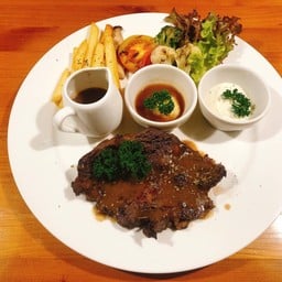 สเต็กเนื้อวัว(เซอลอยด์)