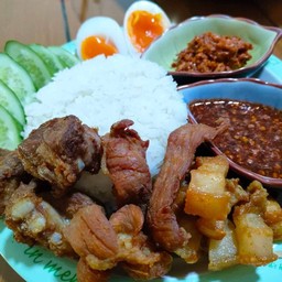 ข้าวหมูทอด3เกลอ